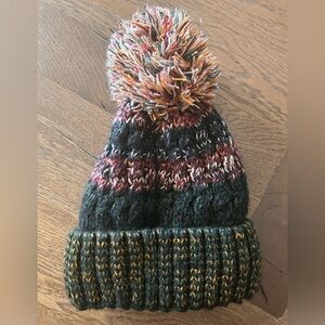 Lined Beanie with Pom